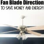 how to change a ceiling fan direction