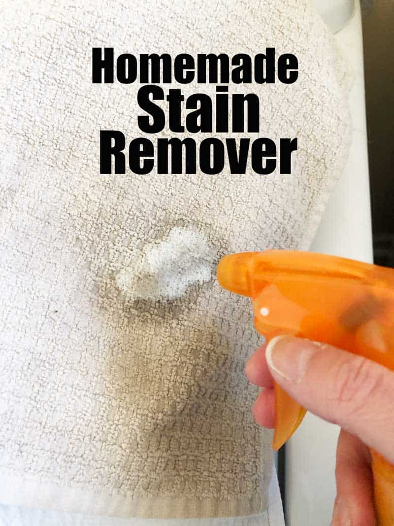 Best Homemade Stain Remover - The Happier Homemaker