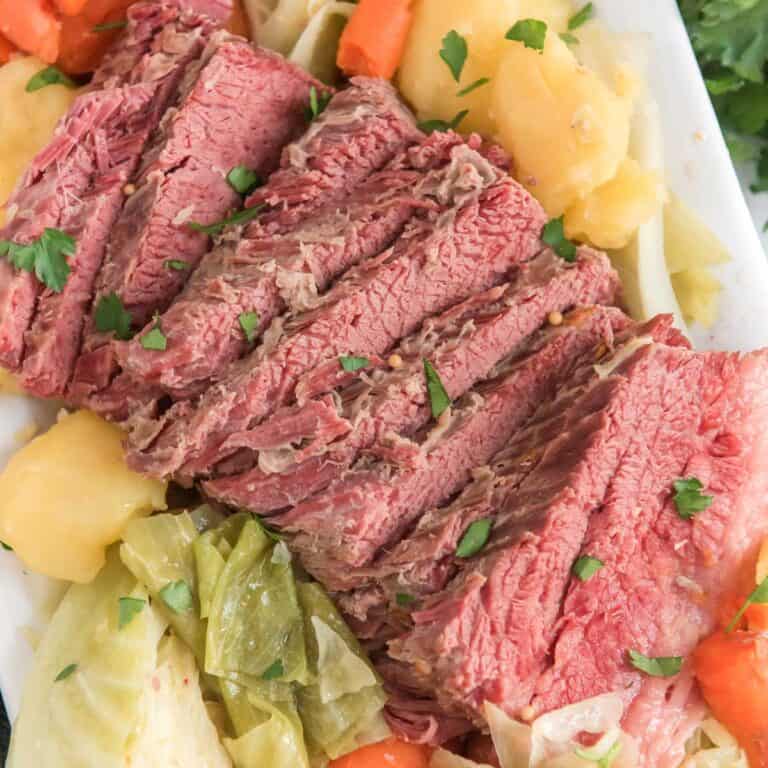 Stovetop Corned Beef and Cabbage