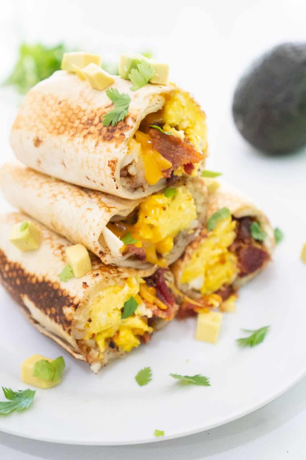 Make-Ahead Breakfast Burritos - The Happier Homemaker