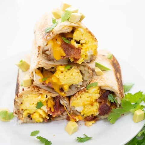 Make-Ahead Breakfast Burritos - The Happier Homemaker