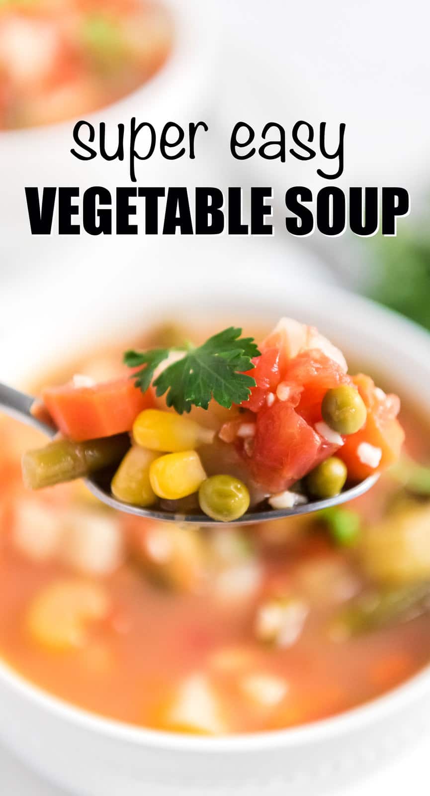 Easy Crock Pot Vegetable Soup - The Happier Homemaker