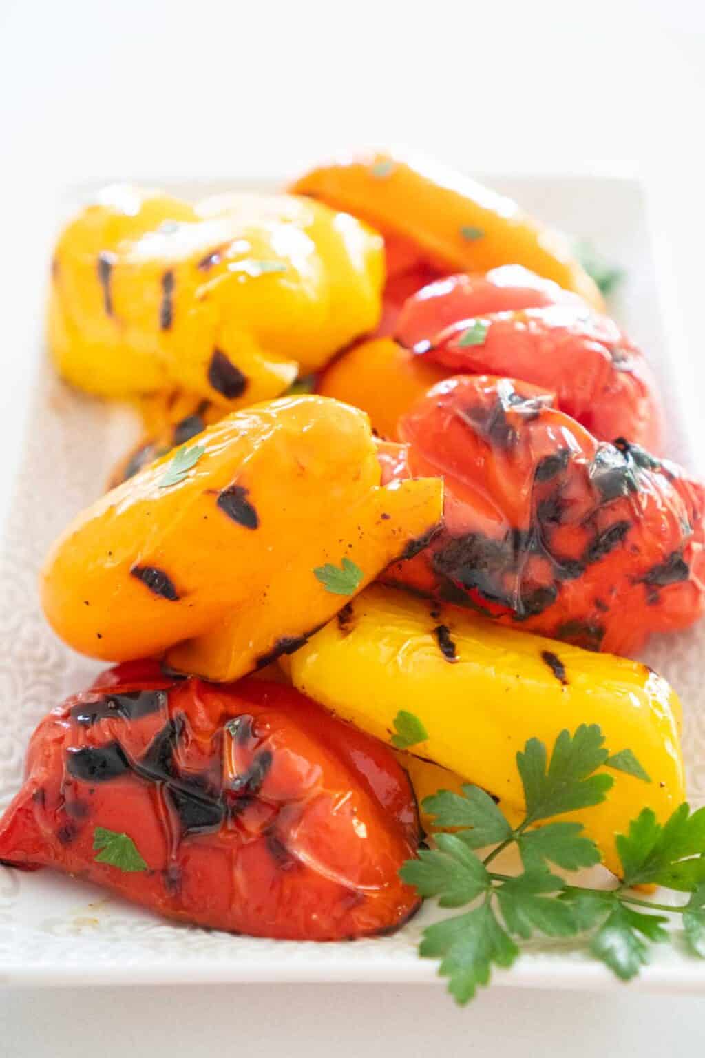 Easy Grilled Peppers Recipe The Happier Homemaker
