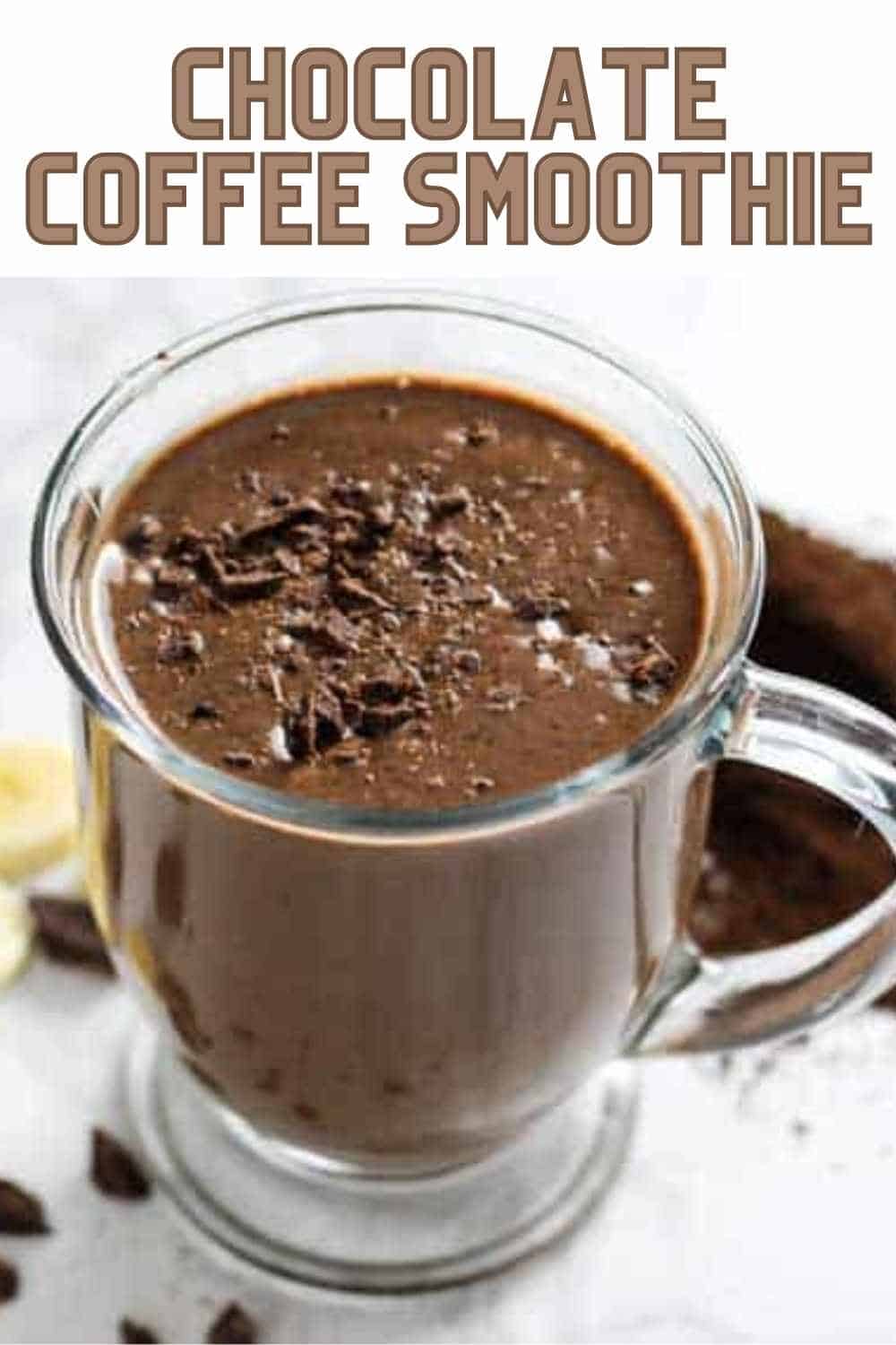 Healthy Chocolate Coffee Smoothie | The Happier Homemaker