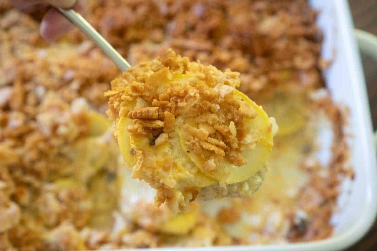 Southern Squash Casserole - The Happier Homemaker