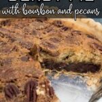 collage of Kentucky Derby pie with recipe name overlay