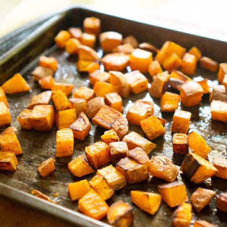 Easy Roasted Sweet Potatoes