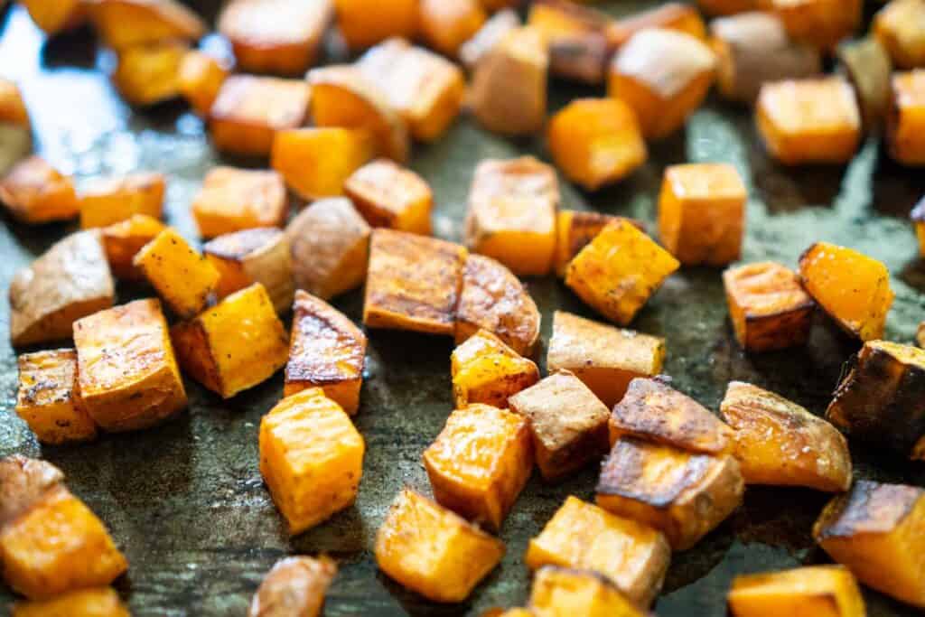 Oven Roasted Sweet Potatoes - My Sequined Life