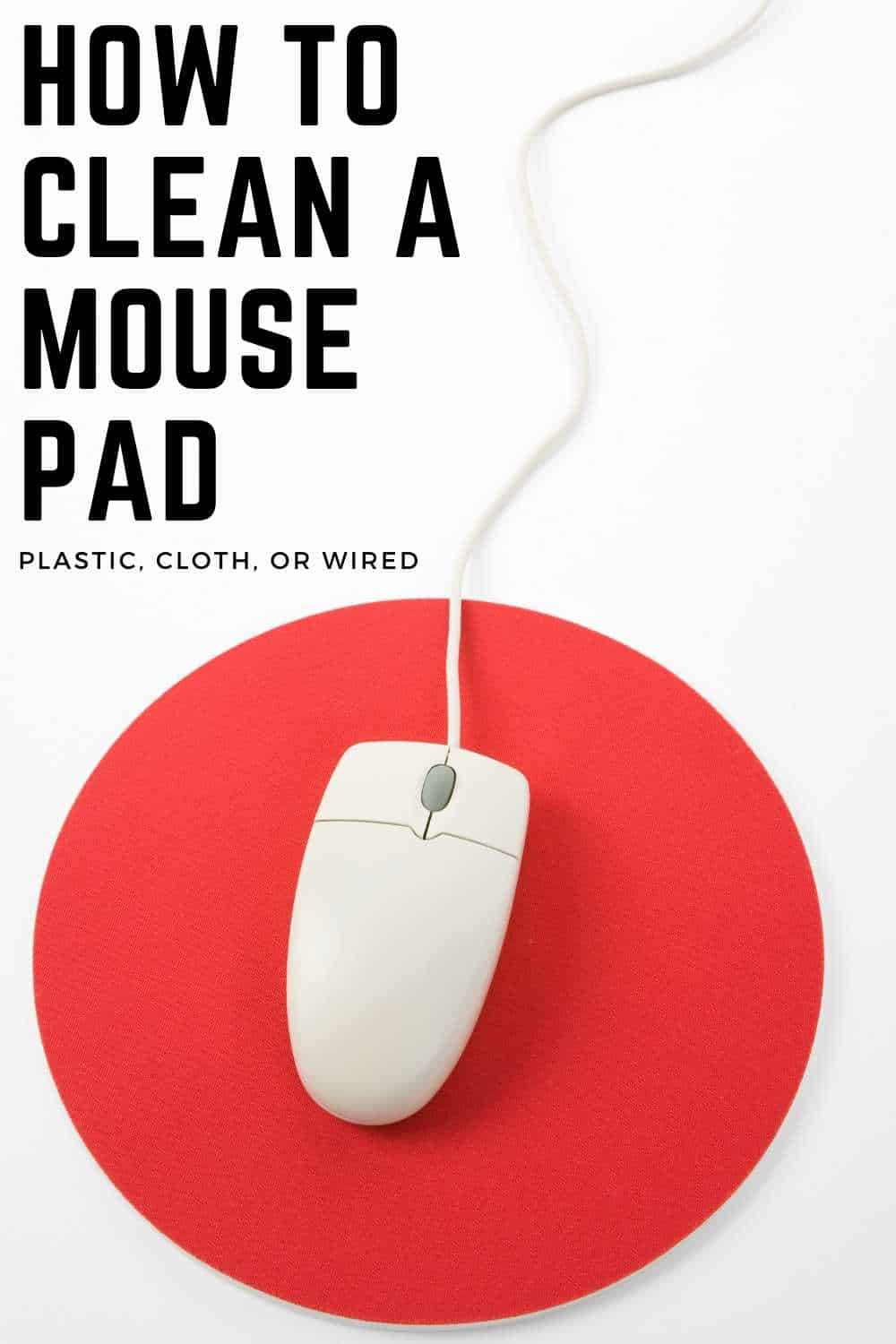 How to Clean a Mouse Pad The Happier Homemaker