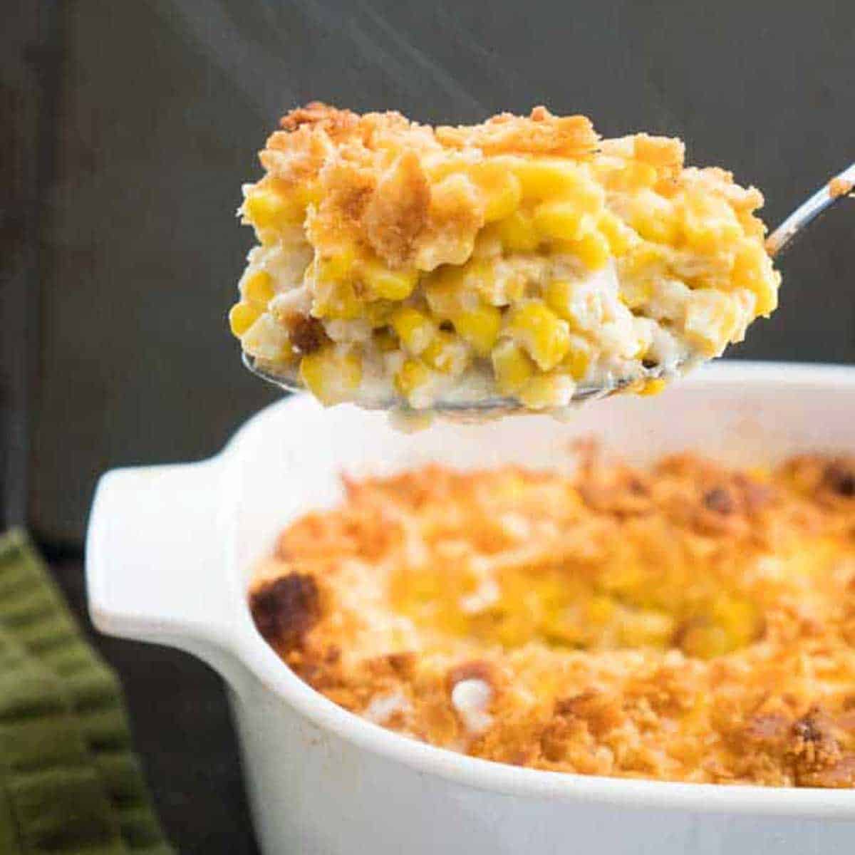 15 Best Sides For Pork Chops The Happier Homemaker   Corn Casserole 