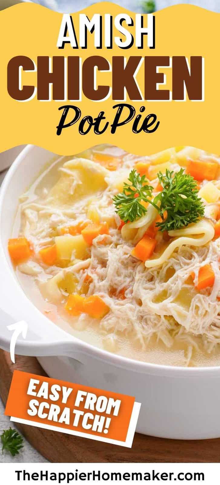 Pennsylvania Dutch Chicken Pot Pie The Happier Homemaker