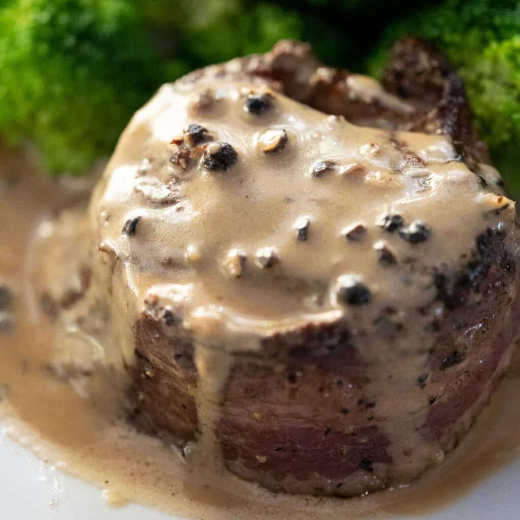 Easy Peppercorn Sauce The Happier Homemaker