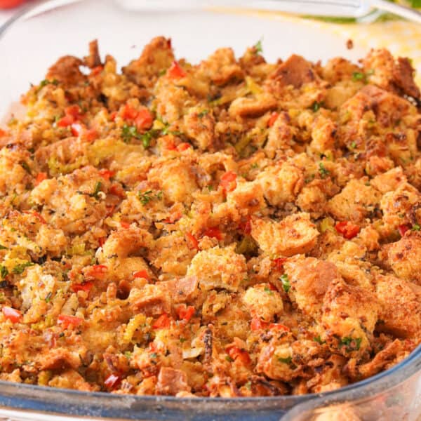 Easy Sausage and Herb Stuffing The Happier Homemaker