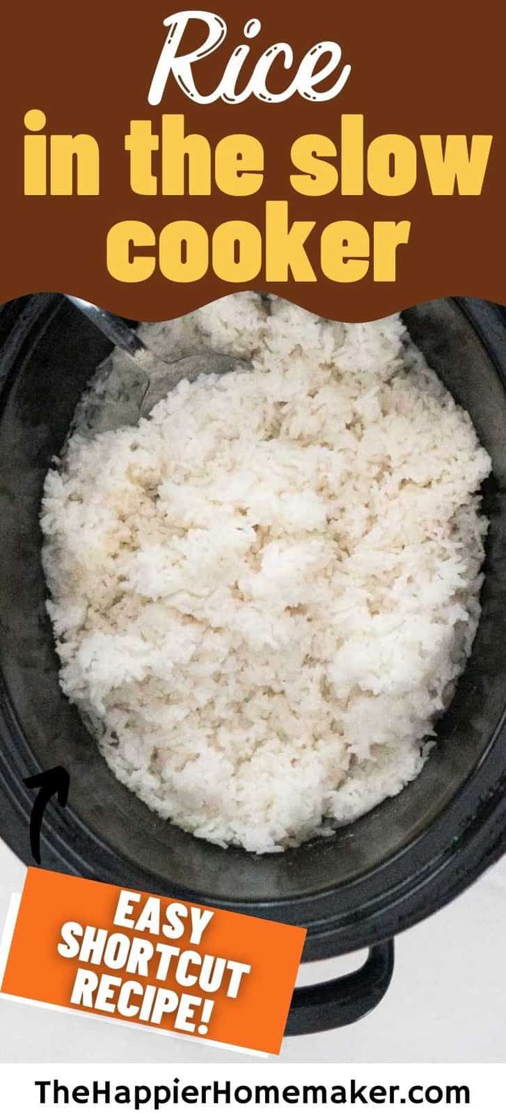 Easy Rice in a Slow Cooker The Happier Homemaker