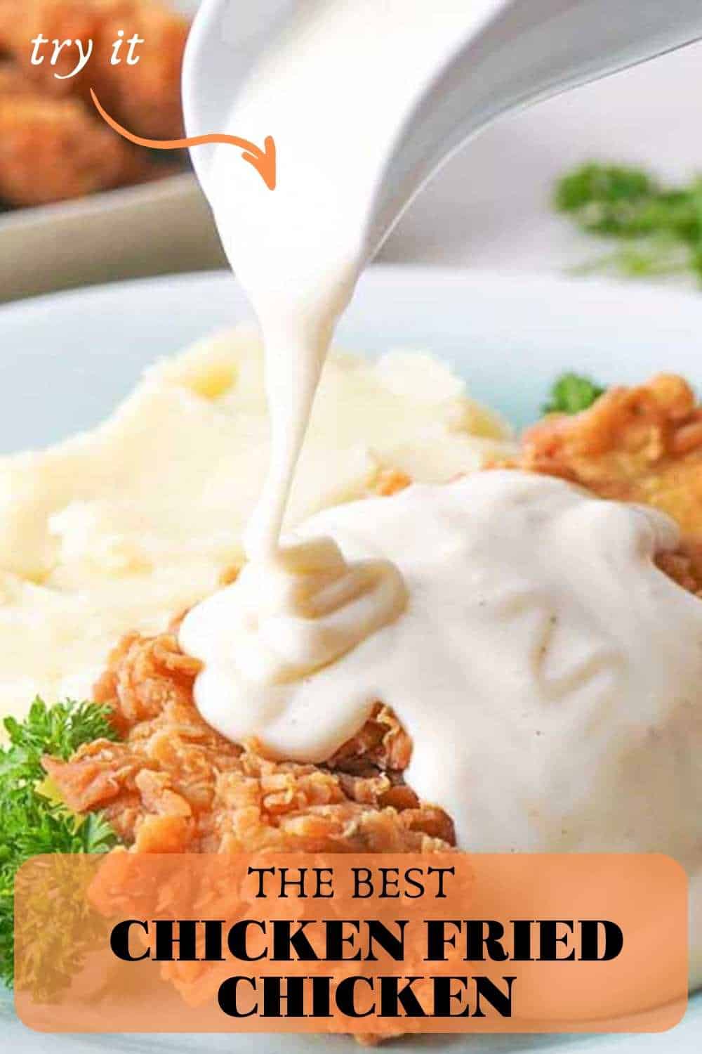 Country Fried Chicken with White Gravy - The Happier Homemaker