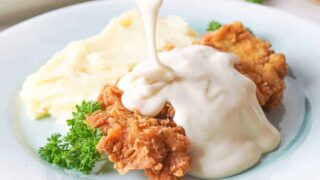 Fried Chicken Cutlets and Country Gravy - The Seasoned Mom