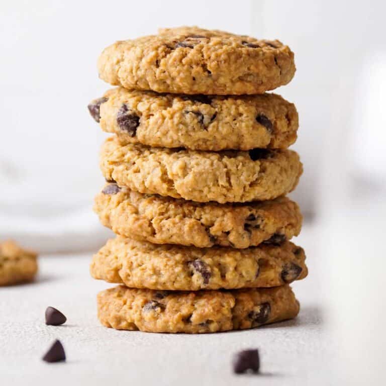 Soft & Chewy Chocolate Chip Oatmeal Cookie Recipe