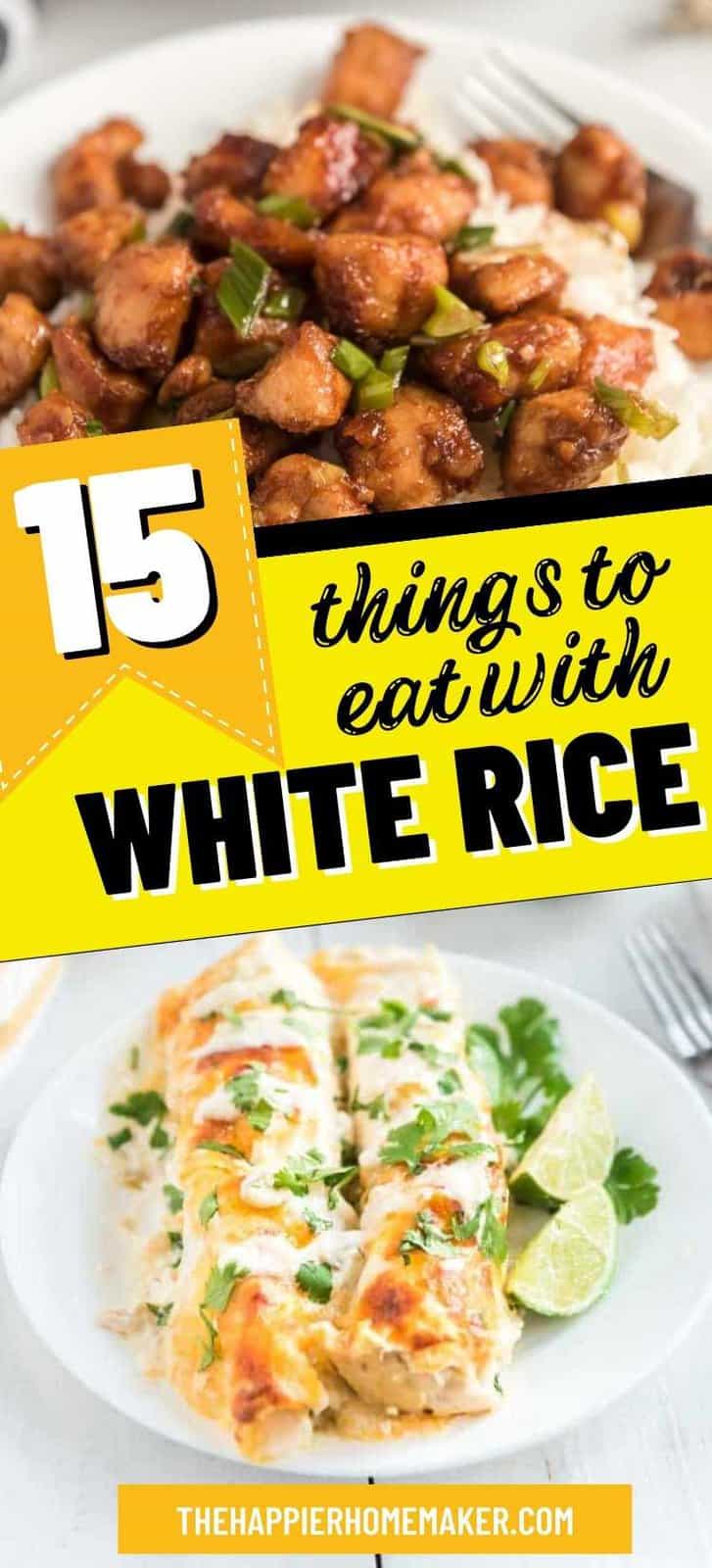 What to Eat with White Rice The Happier Homemaker