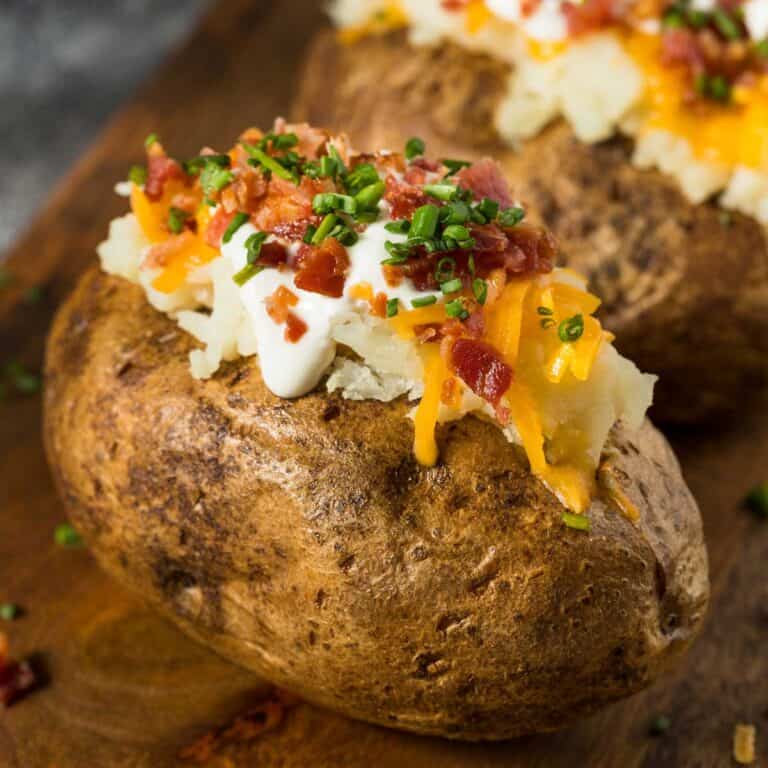 Perfect Baked Potatoes (Without Foil!)