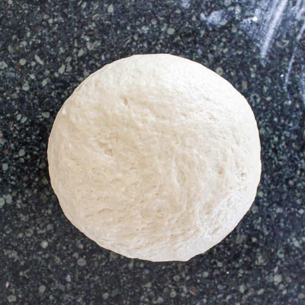 Irish soda bread dough ball