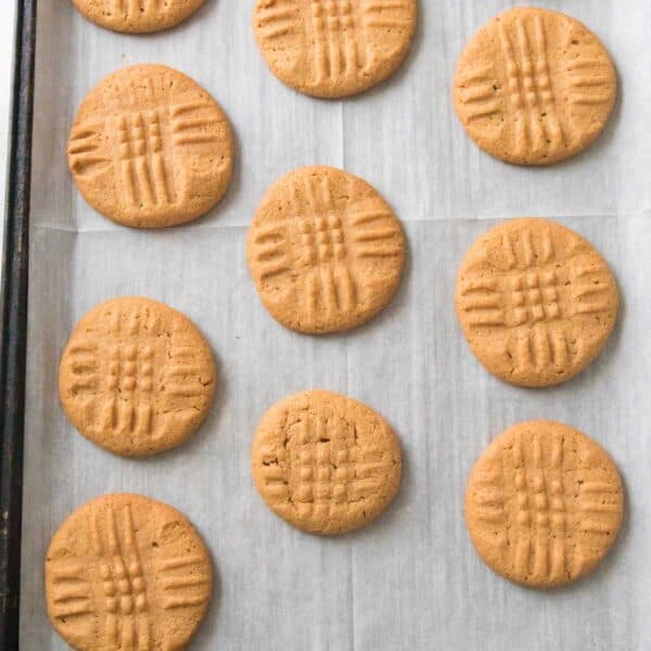 Easy Peanut Butter Cookies (No Brown Sugar) The Happier Homemaker