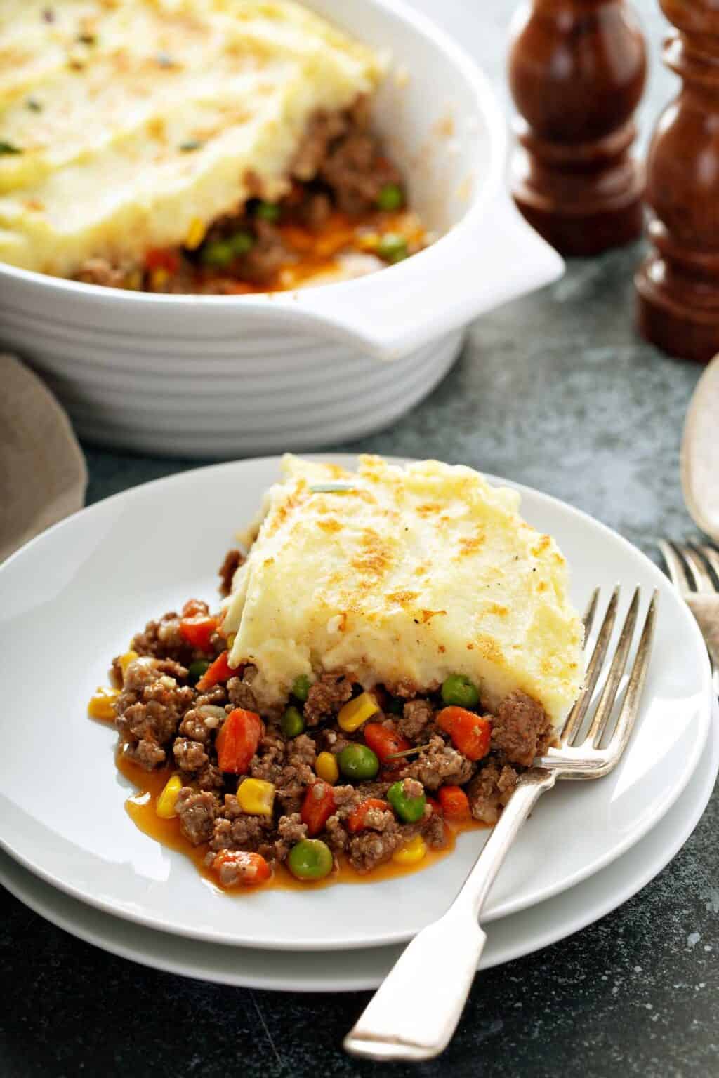 Easy Shepherds Pie with Instant Mashed Potatoes - The Happier Homemaker