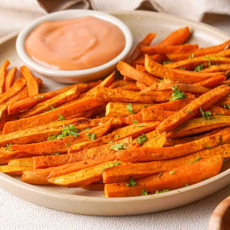 Crispy Sweet Potato Fries – Oven or Air Fryer