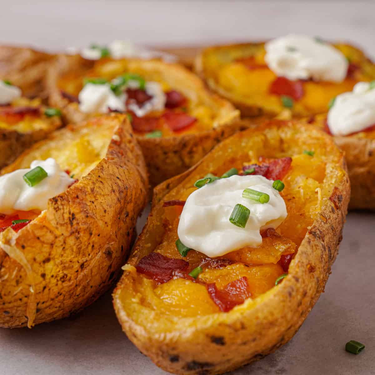 Potato Skins Recipe - Crispy & Loaded!