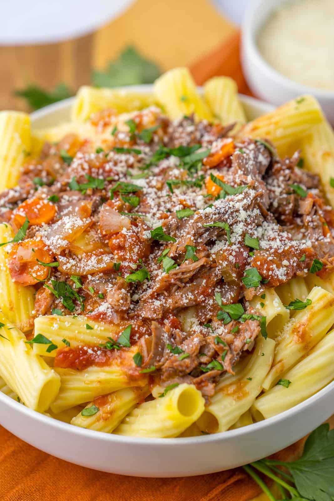 Slow Cooker Beef Ragu - The Happier Homemaker