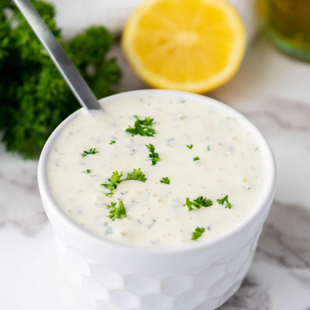 Alabama White Sauce (White BBQ Sauce) - The Happier Homemaker