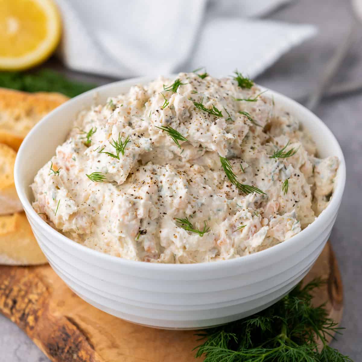 Smoked Salmon Dip - The Happier Homemaker