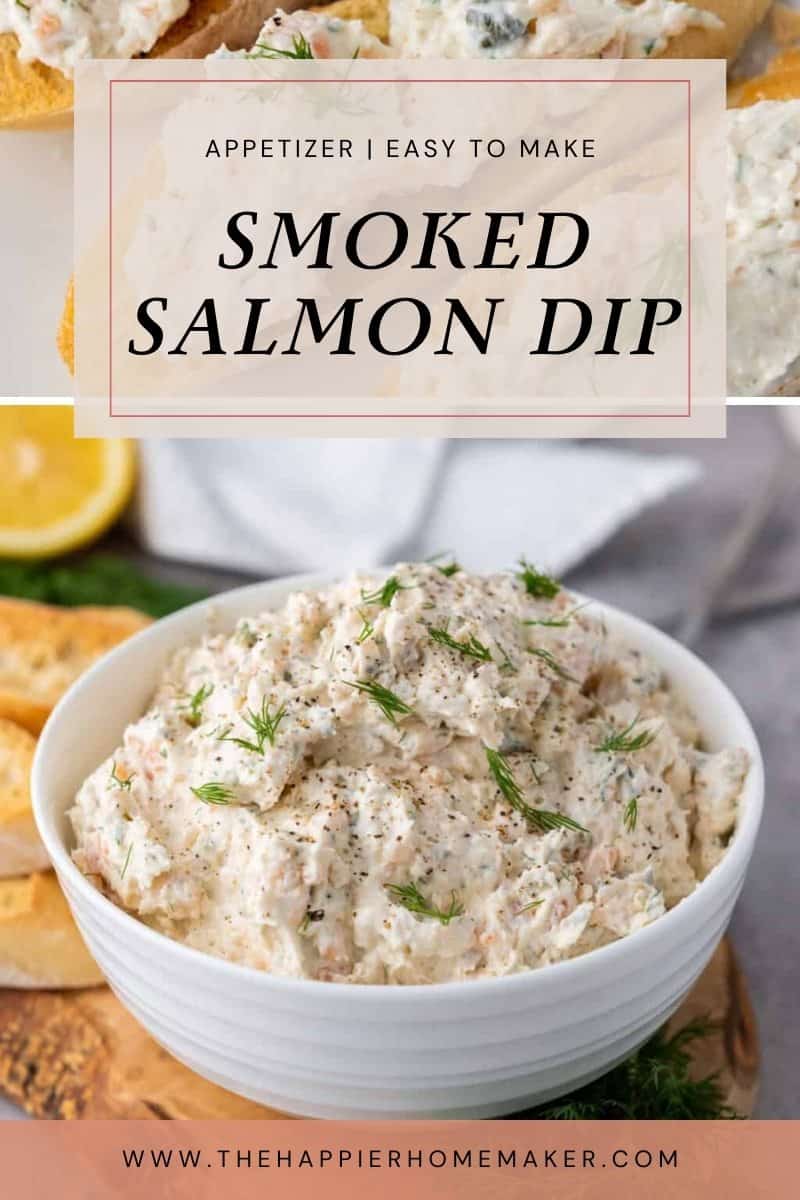 Smoked Salmon Dip - The Happier Homemaker