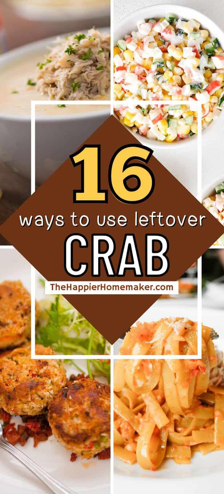 Leftover Crab Recipes - 16 Tasty Ideas - The Happier Homemaker