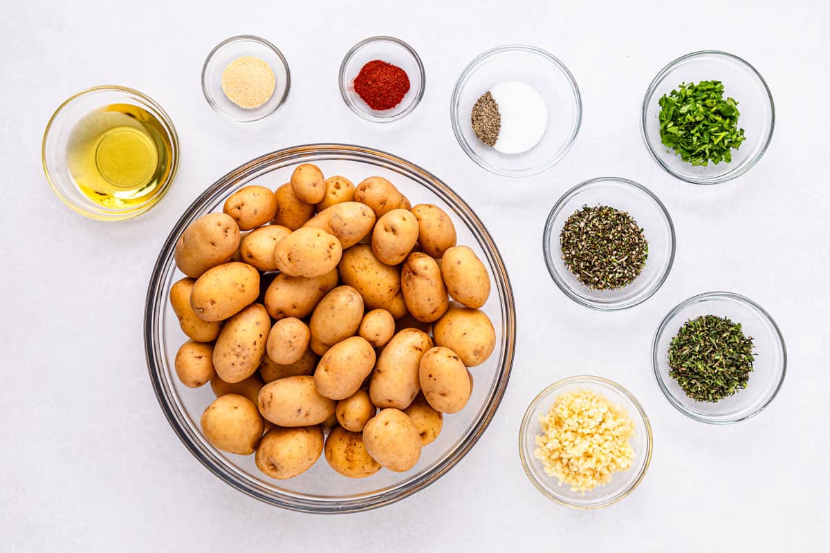 Roasted Baby Potatoes - The Happier Homemaker