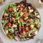 Apple Bacon Pecan Salad in large bowl