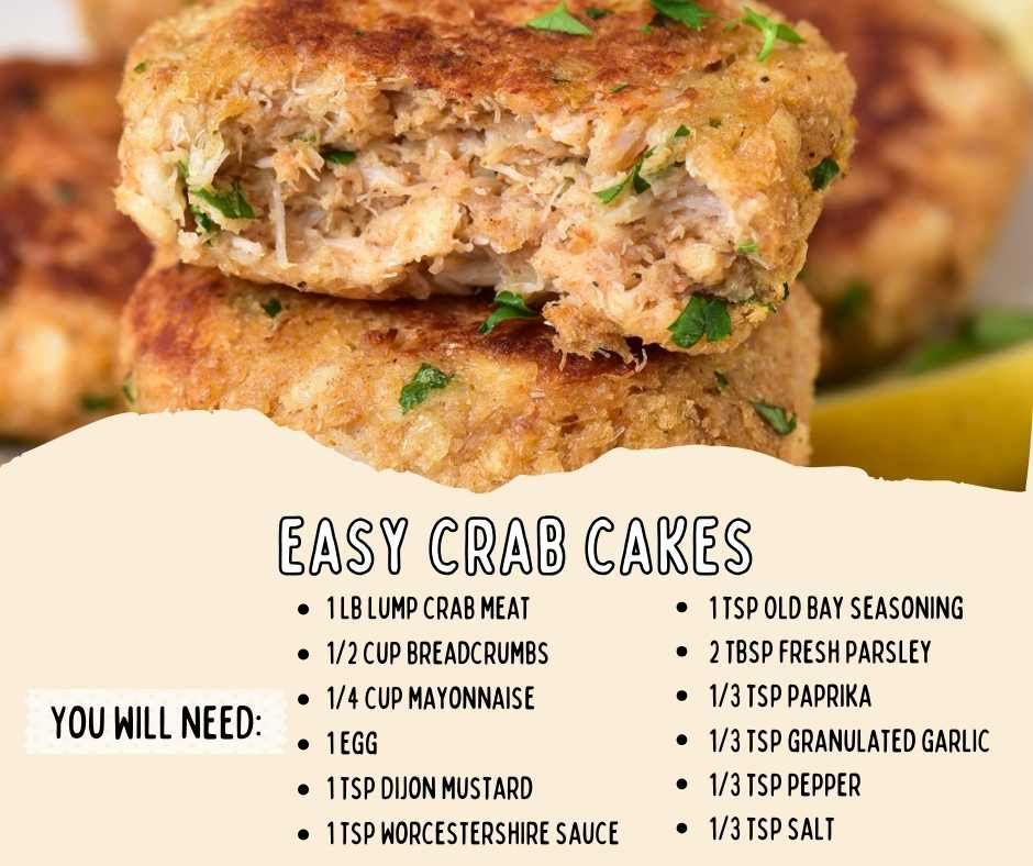 Easy Maryland Crab Cakes - The Happier Homemaker