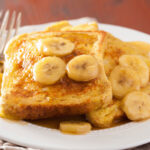 caramelized bananas on french toast