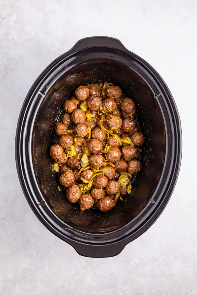 mississippi meatballs in slow cooker