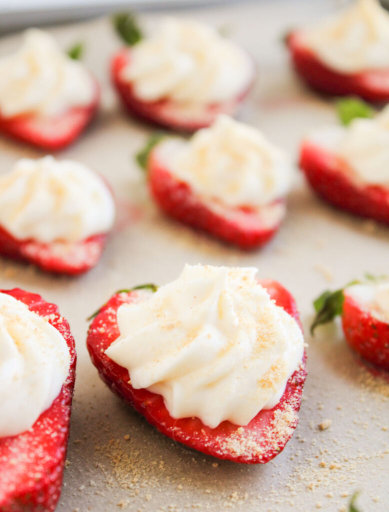 deviled strawberries
