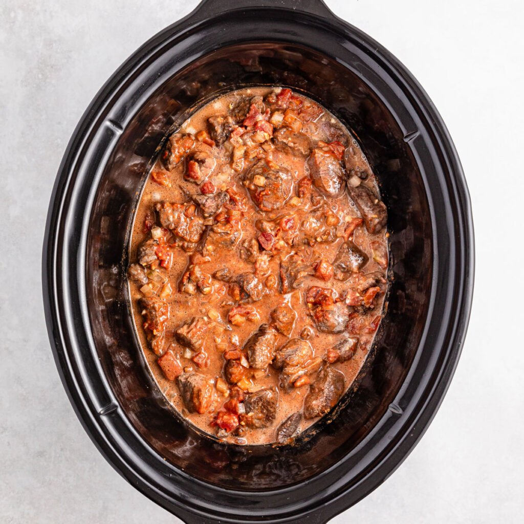 slow cooker beef curry