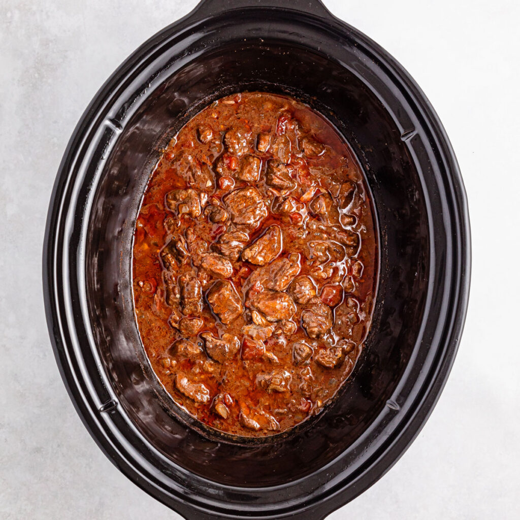 slow cooker beef curry in crock pot