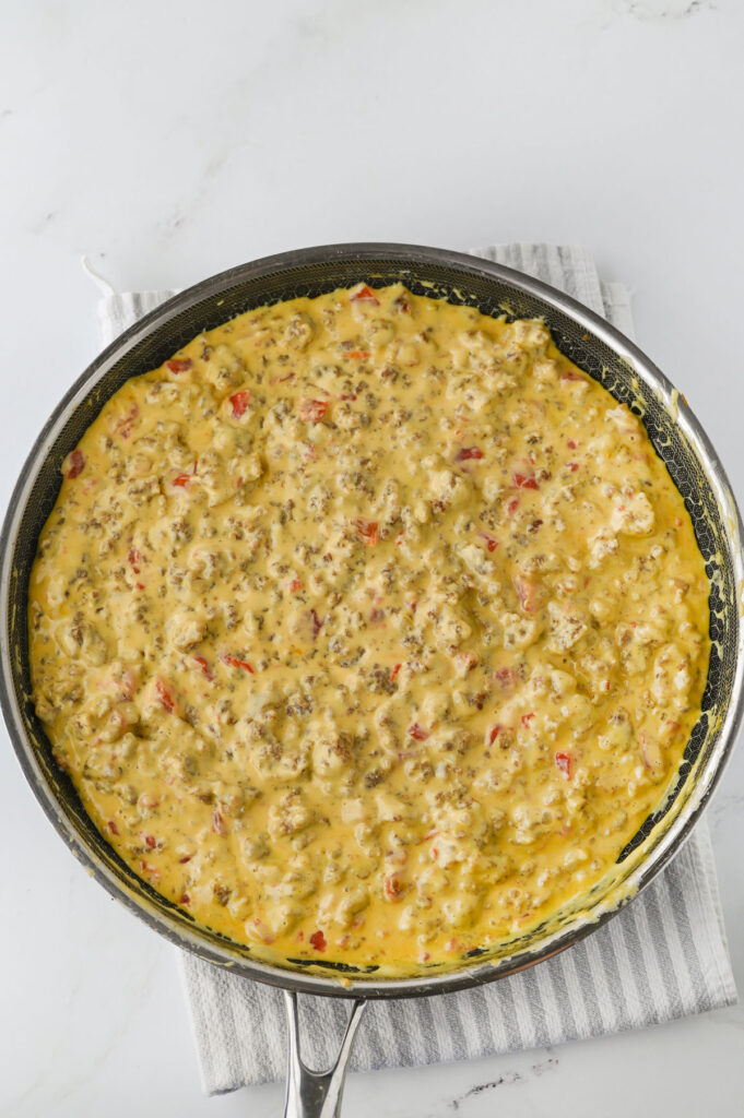 football dip in skillet