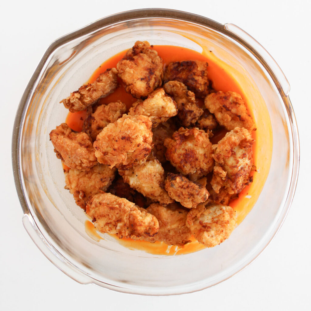 wings in buffalo sauce